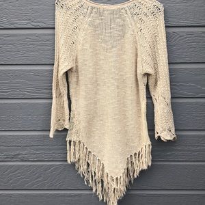 mens chunky knit hooded cardigan